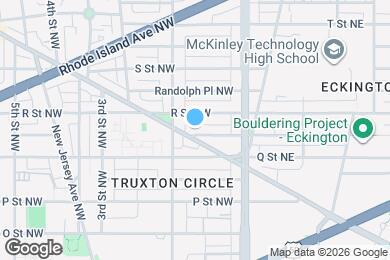 Map image of the property - Bright Eckington apartment 15 min walk from NoMa-Gallaudet Metro