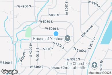 Map image of the property - 4053 W 5075 S