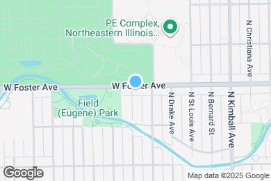 Map image of the property - 3623 W Foster Ave