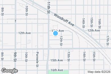 Map image of the property - 1624 13th Ave