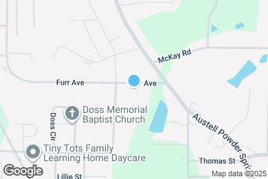 Map image of the property - 3861 Furr Ave