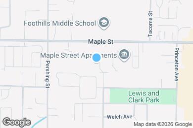 Map image of the property - 1308 Brown St
