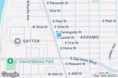 Map image of the property - 22 E Sunset St