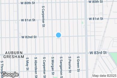 Map image of the property - 8204 S Sangamon St