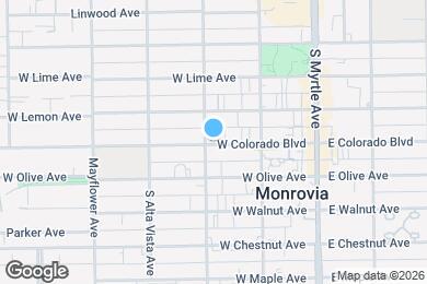 Map image of the property - 239 W Colorado Blvd
