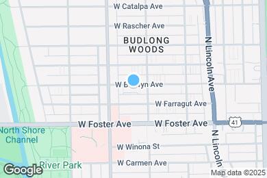 Map image of the property - 2721 W Berwyn Ave