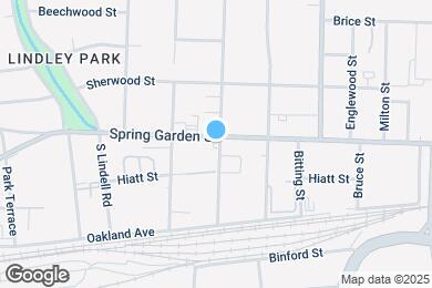 Map image of the property - 2401 Spring Garden St