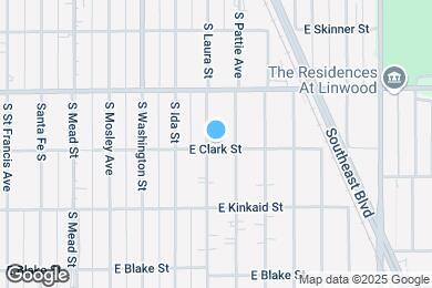 Map image of the property - 1202 E Clark St