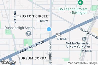Map image of the property - 1324 North Capitol St NE