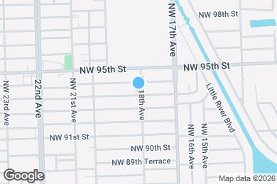 Map image of the property - 1801 NW 93rd Terrace