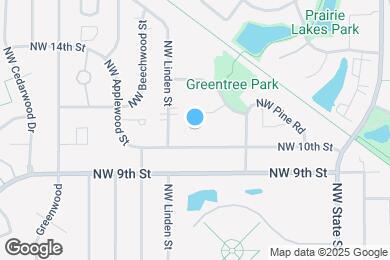 Map image of the property - 2005 NW Hickory Ln