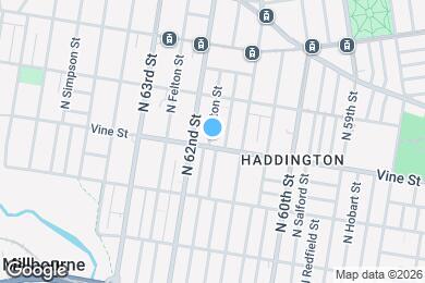 Map image of the property - 6135 Vine St