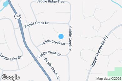 Map image of the property - 300 Saddle Creek Ln