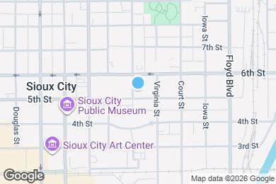 Map image of the property - 5th Street Lofts
