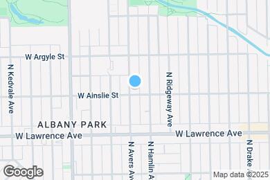 Map image of the property - 3816 W Ainslie St