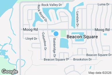 Map image of the property - 3416 Bainbridge Dr