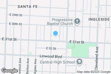Map image of the property - 3211 E 30 Terrace
