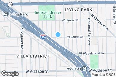 Map image of the property - 3749 W Grace St