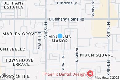 Map image of the property - 5729 N 12th Pl
