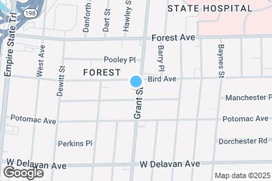 Map image of the property - 420 Grant St