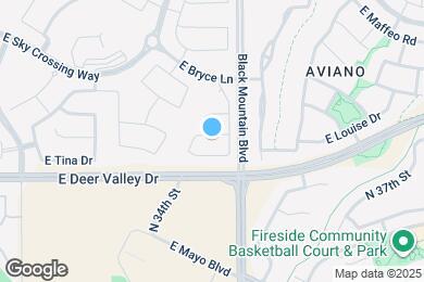 Map image of the property - 3539 E Louise Dr