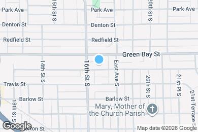 Map image of the property - 1621-1623 Hyde Ave