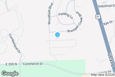 Map image of the property - 1216 N Aberdeen Dr