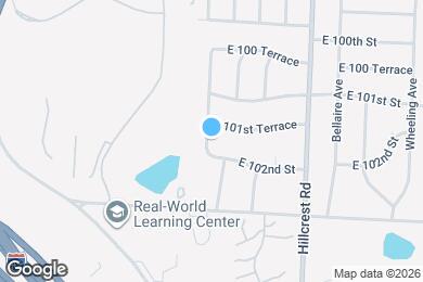 Map image of the property - 10121 Hardesty Ave