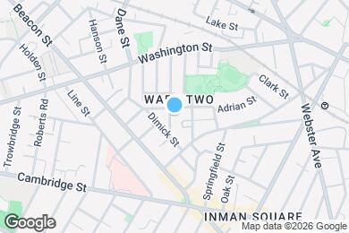 Map image of the property - 27 Harold St