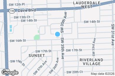 Map image of the property - 3549 SW 16th St