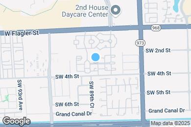 Map image of the property - 9020 W Flagler St