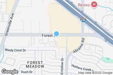 Map image of the property - Woodside At Lake Highlands Apartment Homes