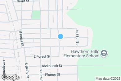 Map image of the property - 215 N 12th St