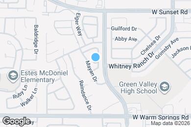 Map image of the property - 1711 Toltec Cir