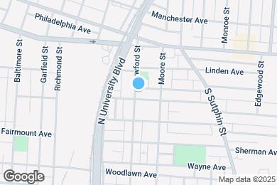 Map image of the property - 1904 Arlington Ave