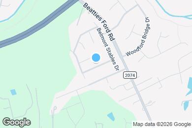 Map image of the property - 3805 Pimilico Trace Ln