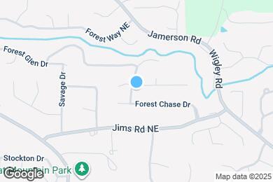 Map image of the property - 2851 Forest Wood Dr
