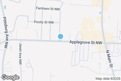 Map image of the property - 615 Applegrove St NW