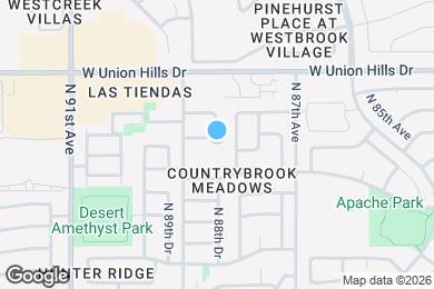 Map image of the property - 8827 W Willowbrook Dr