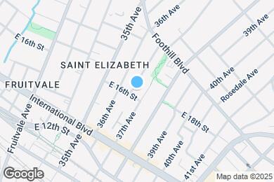 Map image of the property - 1564 Bridge Ave