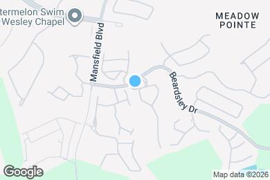 Map image of the property - 1317 Throckmorton Dr