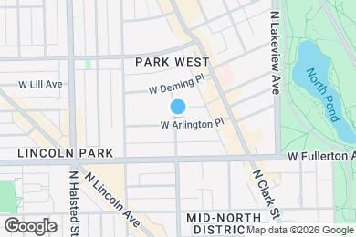 Map image of the property - 566 W Arlington Pl