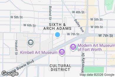 Map image of the property - 3320 Camp Bowie Blvd