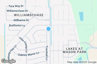 Map image of the property - 2610 Townhall Ln