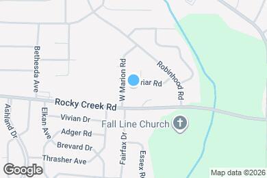 Map image of the property - 2290 Friar Rd
