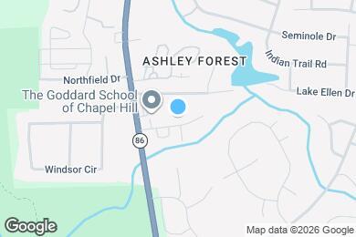 Map image of the property - Room in Apartment on Ashley Forest Rd