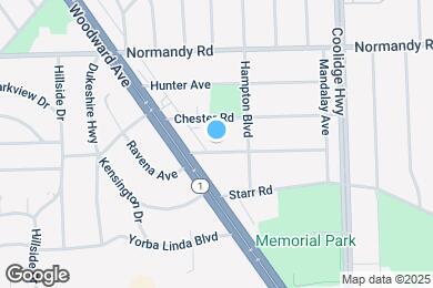 Map image of the property - 3602 Ravena Ave