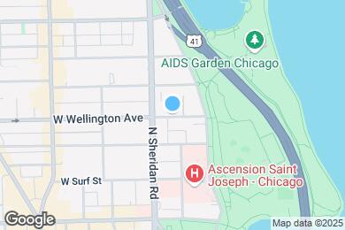 Map image of the property - 336 W Wellington Ave