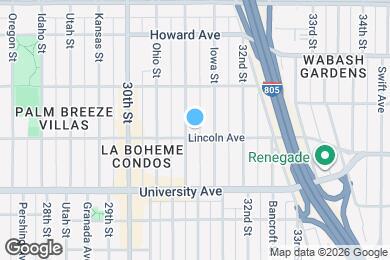 Map image of the property - 4013 Illinois St