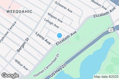 Map image of the property - 603 Elizabeth Ave